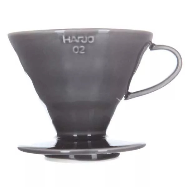 Воронка керамическая для приготовления кофе HARIO, серая