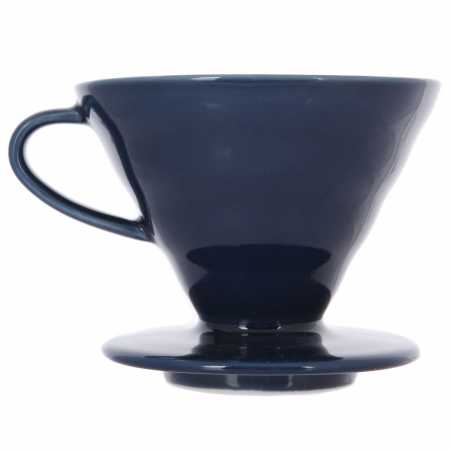 Воронка керамическая для приготовления кофе HARIO V60-02, индиго