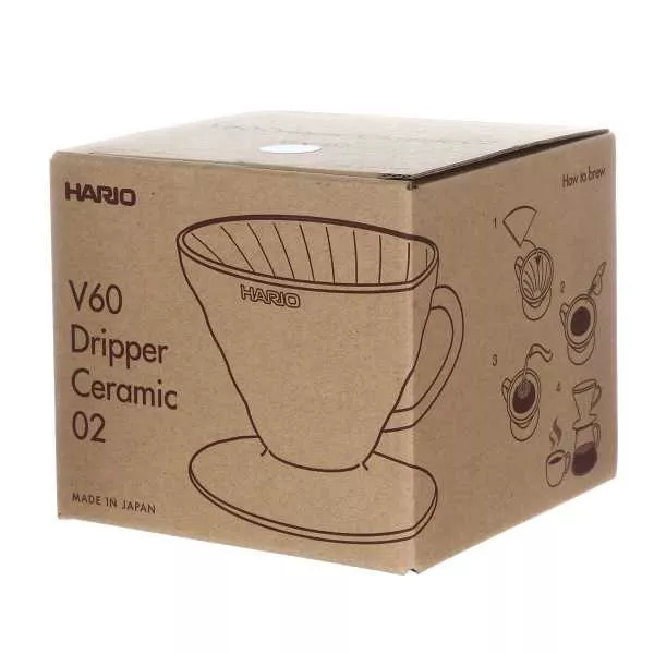 Воронка керамическая для приготовления кофе HARIO, белый