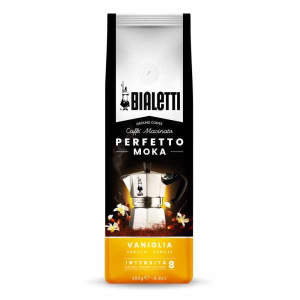 Кофе молотый Bialetti  PERFETTO MOKA VANIGLIA, 250 г