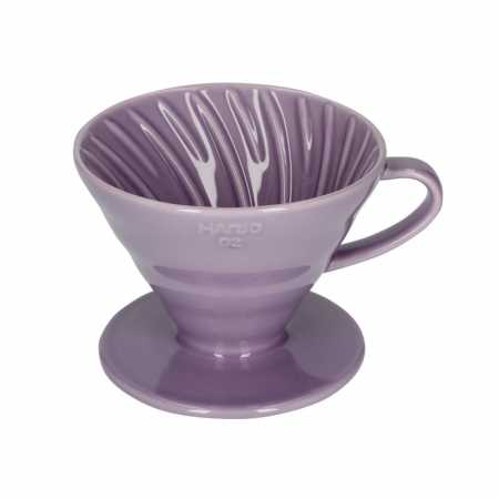 Воронка керамическая для приготовления кофе HARIO V60-02, фиолетовый