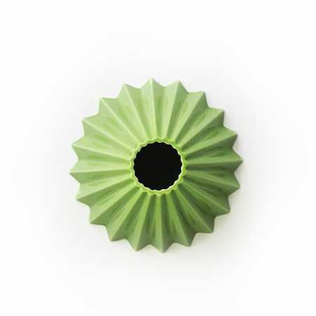 Воронка керамическая AnyBar Оригами, 3-4 чашки, зеленая