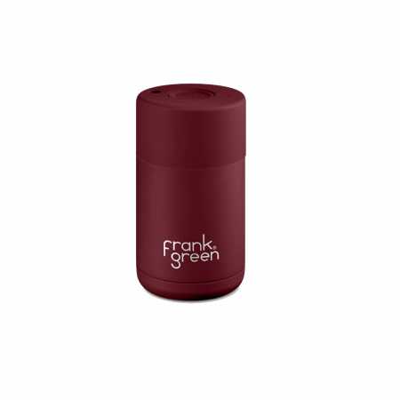 Термокружка Frank Green Ceramic reusable cup, 295 мл (10oz), винный