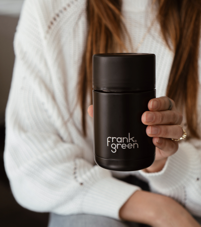 Термокружка Frank Green Ceramic reusable cup, 475 мл (16oz), черный