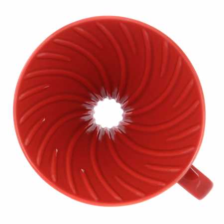 Воронка керамическая для приготовления кофе HARIO V60-02, красный