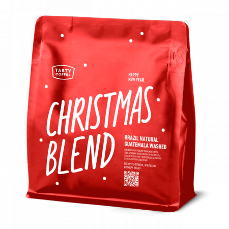 Кофе молотый Tasty Coffee смесь Christmas Blend, 250 гр