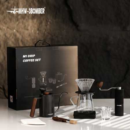 Подарочный набор для заваривания кофе MHW-3BOMBER M1, 7 предметов 