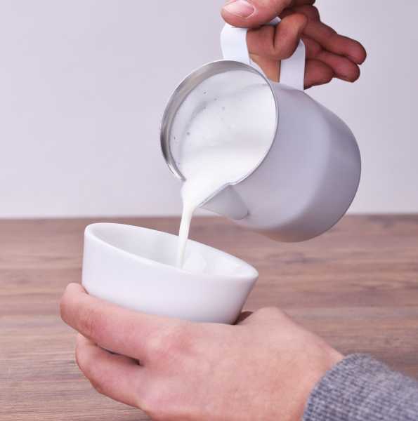 Питчер JoeFrex 500 мл белый latte-art