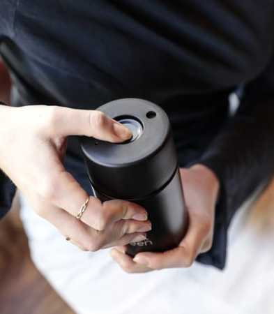 Термокружка Frank Green Ceramic reusable cup, 295 мл (10oz), черный