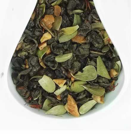 Чай зеленый Айва с персиком, 500 гр