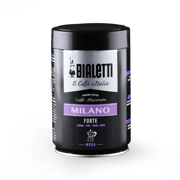 Кофе молотый Bialetti  MILANO, 100% арабика, 250 г, жестяная банка